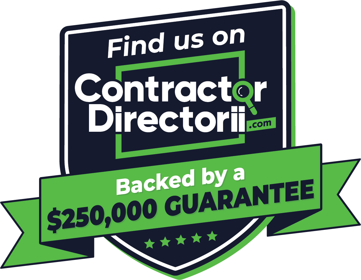 Find us on Contractor Directorii — Backed by a $250,000 Guarantee